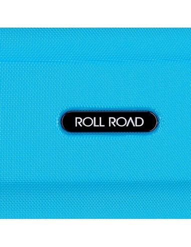 584926A TROLLEY ABS 65CM.4R. ROLL ROAD FLEX AZULINA