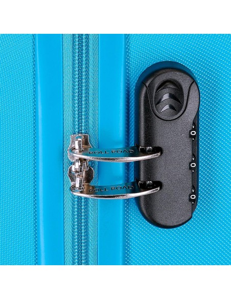 584926A TROLLEY ABS 65CM.4R. ROLL ROAD FLEX AZULINA 584926A TROLLEY ABS 65CM.4R. ROLL ROAD FLEX AZULINA