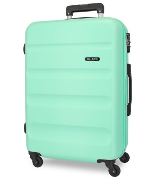 584926B TROLLEY ABS 65CM.4R. ROLL ROAD FLEX TURQUESA