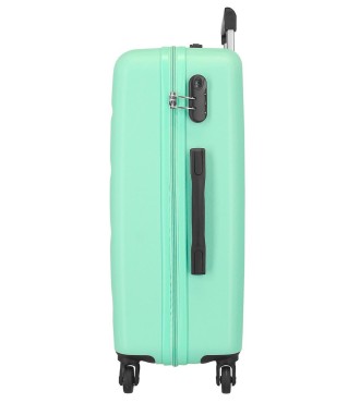 584926B TROLLEY ABS 65CM.4R. ROLL ROAD FLEX TURQUESA 2
