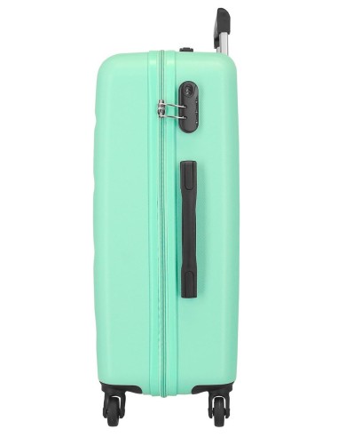 584926B TROLLEY ABS 65CM.4R. ROLL ROAD FLEX TURQUESA