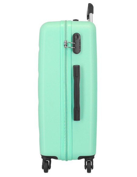 584926B TROLLEY ABS 65CM.4R. ROLL ROAD FLEX TURQUESA