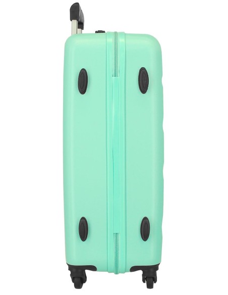 584926B TROLLEY ABS 65CM.4R. ROLL ROAD FLEX TURQUESA