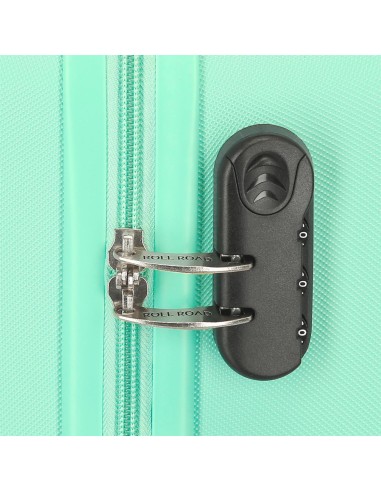584926B TROLLEY ABS 65CM.4R. ROLL ROAD FLEX TURQUESA