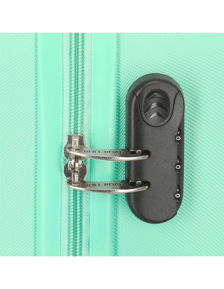 584926B TROLLEY ABS 65CM.4R. ROLL ROAD FLEX TURQUESA