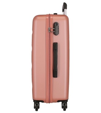 584926C TROLLEY ABS 65CM.4R. ROLL ROAD FLEX NUDE 2