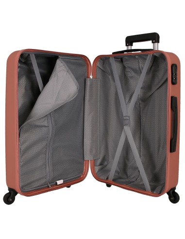 584926C TROLLEY ABS 65CM.4R. ROLL ROAD FLEX NUDE