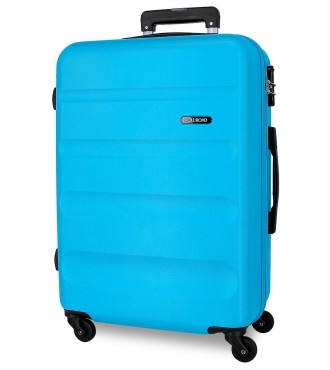 584936A TROLLEY ABS 75CM.4R. ROLL ROAD FLEX AZULINA