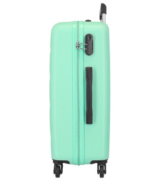 584936B TROLLEY ABS 75CM.4R. ROLL ROAD FLEX TURQUESA 2