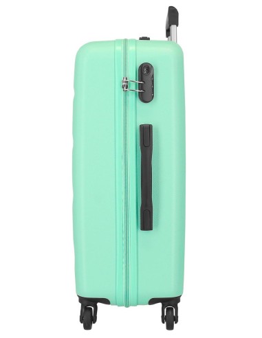 584936B TROLLEY ABS 75CM.4R. ROLL ROAD FLEX TURQUESA