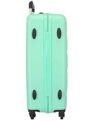 584936B TROLLEY ABS 75CM.4R. ROLL ROAD FLEX TURQUESA