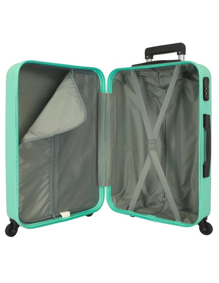 584936B TROLLEY ABS 75CM.4R. ROLL ROAD FLEX TURQUESA 584936B TROLLEY ABS 75CM.4R. ROLL ROAD FLEX TURQUESA