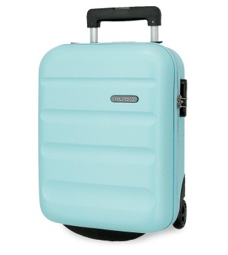584996E TROLLEY ABS 44CM.2R. ROLL ROAD FLEX AZUL CLARO