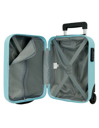 584996E TROLLEY ABS 44CM.2R. ROLL ROAD FLEX AZUL CLARO