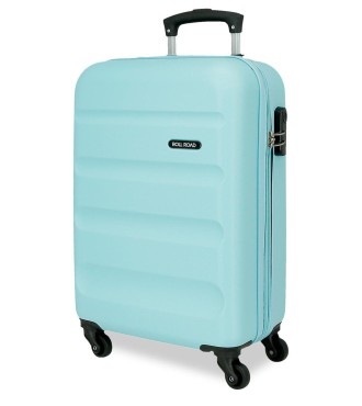 584866E TROLLEY ABS 55CM.4R.C/EXP. ROLL ROAD FLEX AZUL CLARO