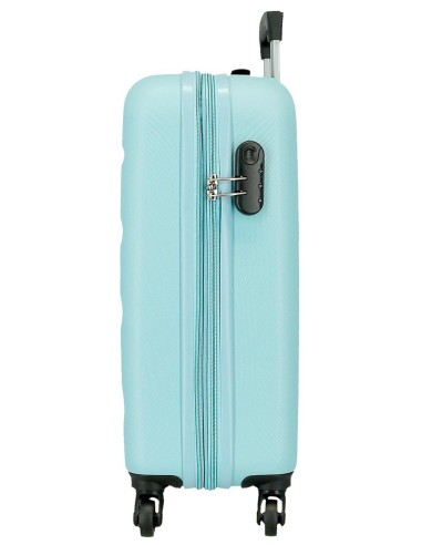 584866E TROLLEY ABS 55CM.4R.C/EXP. ROLL ROAD FLEX AZUL CLARO