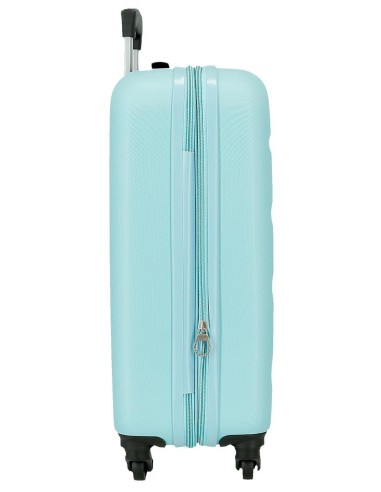 584866E TROLLEY ABS 55CM.4R.C/EXP. ROLL ROAD FLEX AZUL CLARO