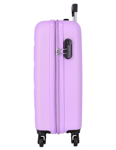 584866F TROLLEY ABS 55CM.4R.C/EXP. ROLL ROAD FLEX MALVA