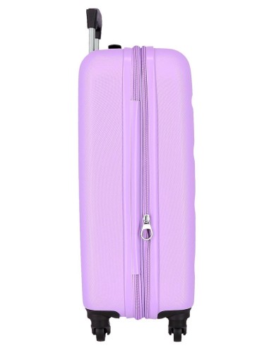 584866F TROLLEY ABS 55CM.4R.C/EXP. ROLL ROAD FLEX MALVA