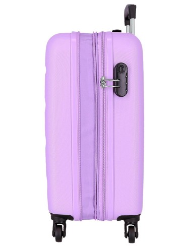 584866F TROLLEY ABS 55CM.4R.C/EXP. ROLL ROAD FLEX MALVA