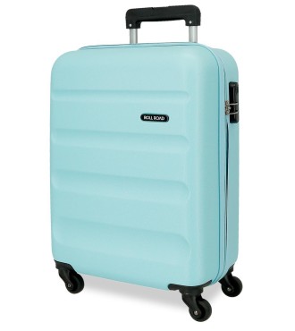 584916E TROLLEY ABS 55CM.4R. ROLL ROAD FLEX AZUL CLARO