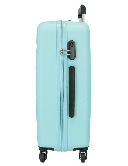 584926E TROLLEY ABS 65CM.4R. ROLL ROAD FLEX AZUL CLARO