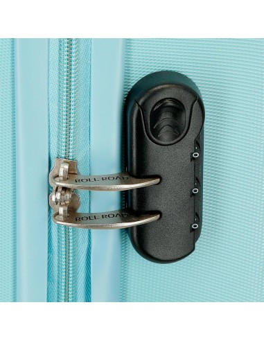 584926E TROLLEY ABS 65CM.4R. ROLL ROAD FLEX AZUL CLARO