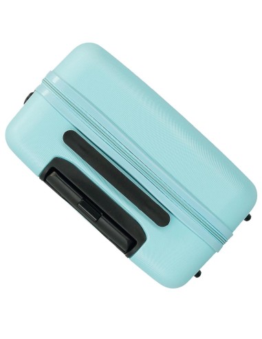 584936E TROLLEY ABS 75CM.4R. ROLL ROAD FLEX AZUL CLARO