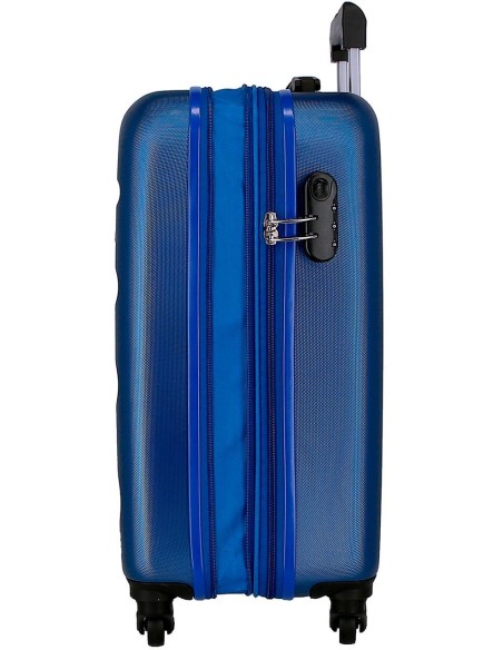 5848663 TROLLEY ABS 55CM.4R.C/EXP. ROLL ROAD FLEX AZUL