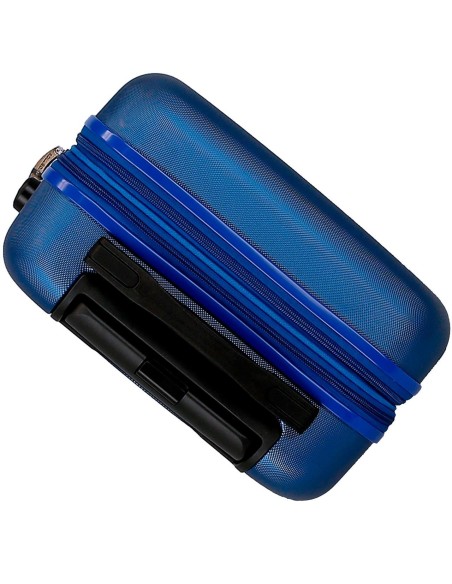 5848663 TROLLEY ABS 55CM.4R.C/EXP. ROLL ROAD FLEX AZUL