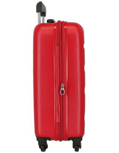 5848664 TROLLEY ABS 55CM.4R.C/EXP. ROLL ROAD FLEX ROJO