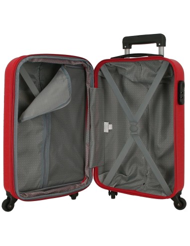 5848664 TROLLEY ABS 55CM.4R.C/EXP. ROLL ROAD FLEX ROJO