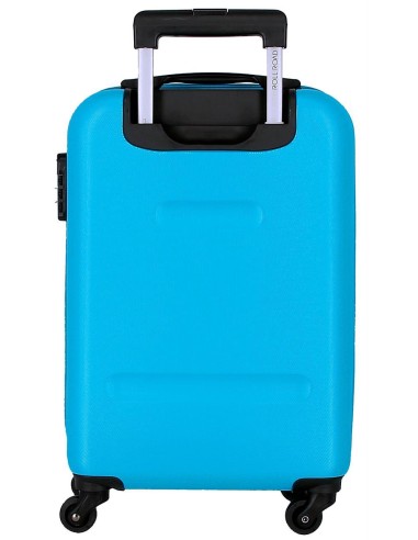 584866A TROLLEY ABS 55CM.4R.C/EXP. ROLL ROAD FLEX AZULINA