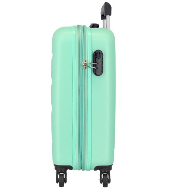 584866B TROLLEY ABS 55CM.4R.C/EXP. ROLL ROAD FLEX TURQUESA 2