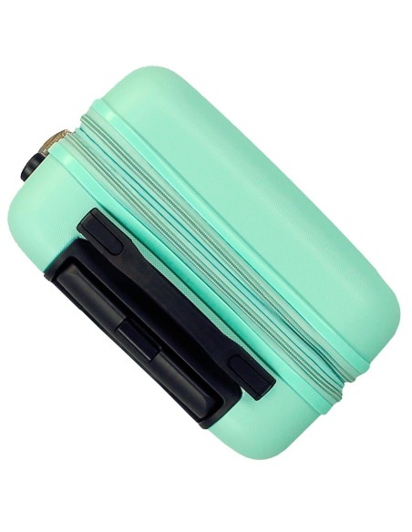 584866B TROLLEY ABS 55CM.4R.C/EXP. ROLL ROAD FLEX TURQUESA