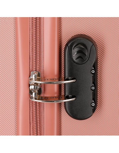 584866C TROLLEY ABS 55CM.4R.C/EXP. ROLL ROAD FLEX NUDE