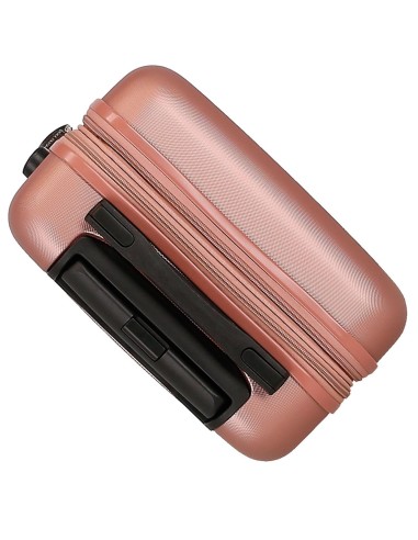 584866C TROLLEY ABS 55CM.4R.C/EXP. ROLL ROAD FLEX NUDE