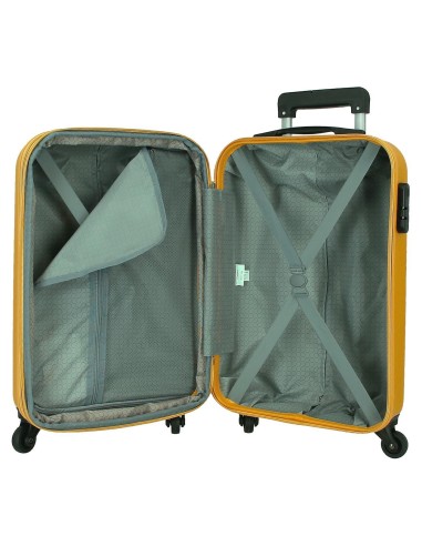 584866D TROLLEY ABS 55CM.4R.C/EXP. ROLL ROAD FLEX OCRE