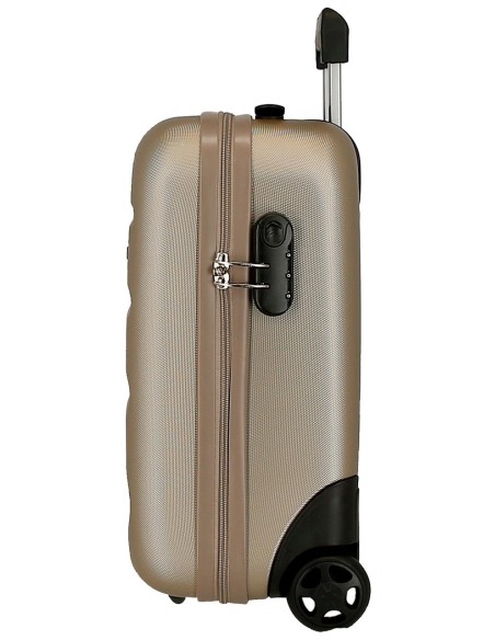 5849969 TROLLEY ABS 44CM.2R. ROLL ROAD FLEX CHAMPAGNE