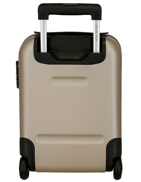 5849969 TROLLEY ABS 44CM.2R. ROLL ROAD FLEX CHAMPAGNE