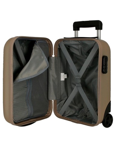 5849969 TROLLEY ABS 44CM.2R. ROLL ROAD FLEX CHAMPAGNE