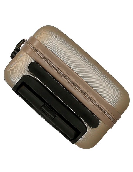 5849969 TROLLEY ABS 44CM.2R. ROLL ROAD FLEX CHAMPAGNE