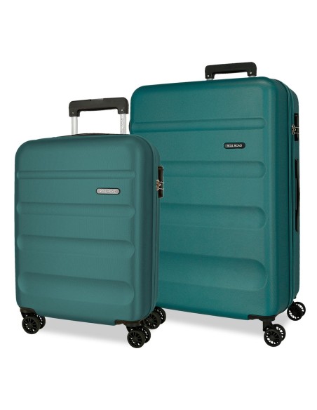 584956I SET/2 TROLLEY ABS 55-65-CM.4R. ROLL ROAD FLEX VERDE 584956I SET/2 TROLLEY ABS 55-65-CM.4R. ROLL ROAD FLEX VERDE