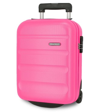 584996G TROLLEY ABS 44CM.2R. ROLL ROAD FLEX ROSA