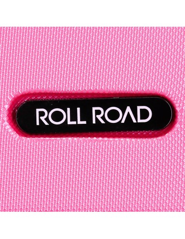 584996G TROLLEY ABS 44CM.2R. ROLL ROAD FLEX ROSA
