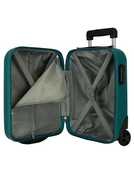 584996I TROLLEY ABS 44CM.2R. ROLL ROAD FLEX VERDE