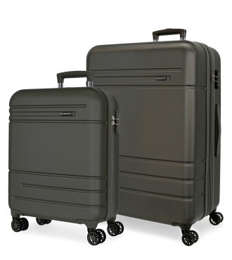 5989561 SET/2 TROLLEY  ABS 55-68CM.4R.GALAXY ANTRACITA