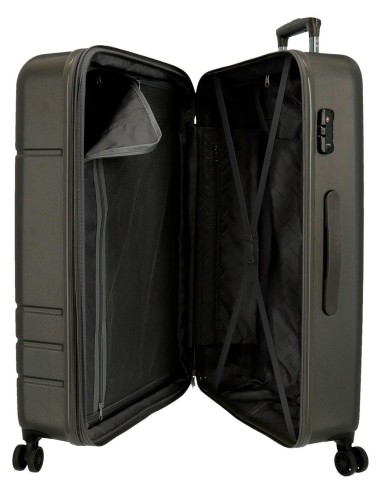 5989561 SET/2 TROLLEY  ABS 55-68CM.4R.GALAXY ANTRACITA