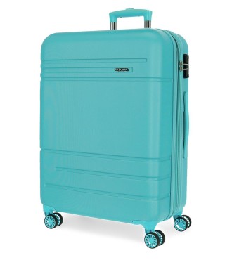 5989365 TROLLEY ABS 78CM. C/EXP. 4R.MOVOM GALAXY TURQUESA