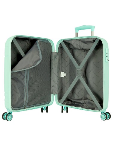 598916B TROLLEY ABS 55CM.4R.MOVOM GALAXY AZUL CLARO